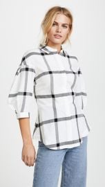 Derek Lam 10 Crosby Buttondown Shirt with Lace Up Back at Shopbop